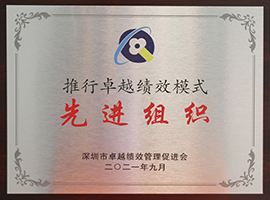 卓越绩效先进组织